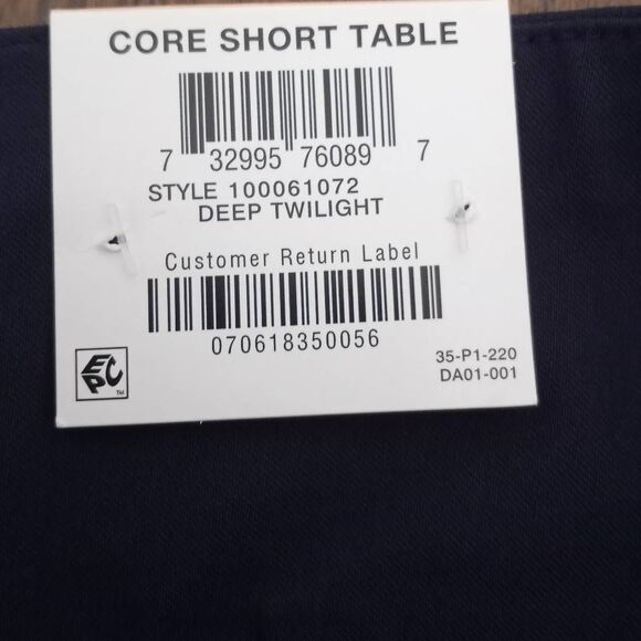 I.N.C. INTERNATIONAL CONCEPTS NAVY PULLUP SHORTS SZ.2 NWT. - Picture 4 of 7